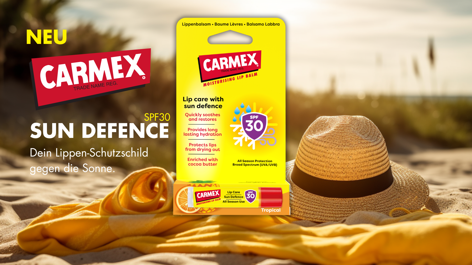 CARMEX TROPICAL SPF 30 HQ