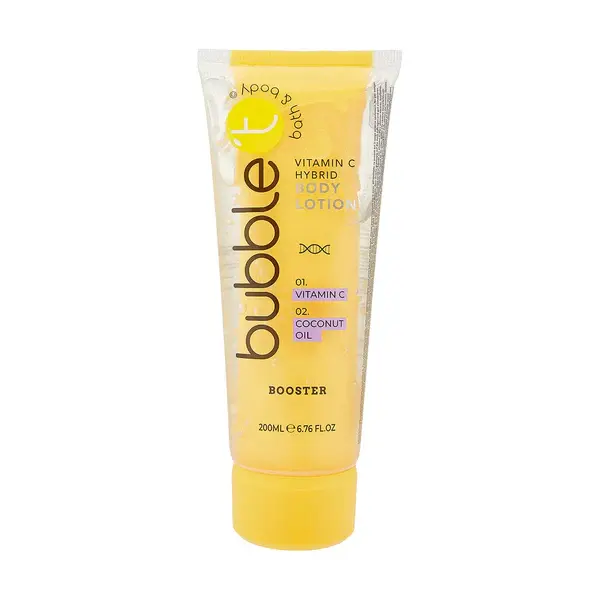 BUBBLE T Lotion corporelle hybride à la vitamine C 200ml