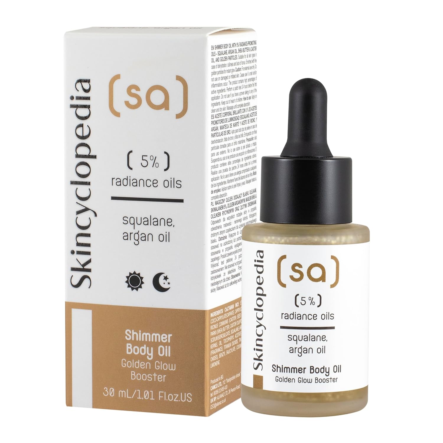 SKINCYCLOPEDIA Shimmer Body Oil 5% Radiance Oils 30ml