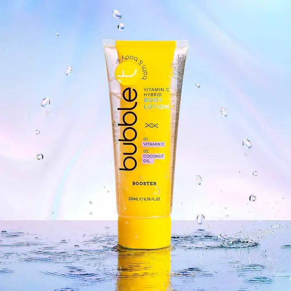 BUBBLE T Lotion corporelle hybride à la vitamine C 200ml