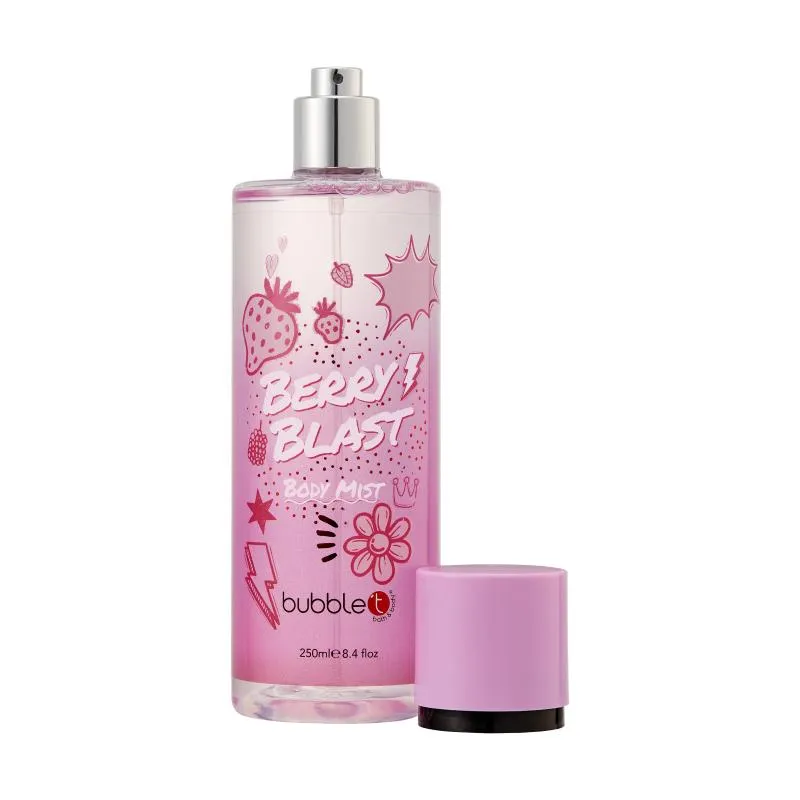 BUBBLE T Brume corporelle Berry Blast 250ml