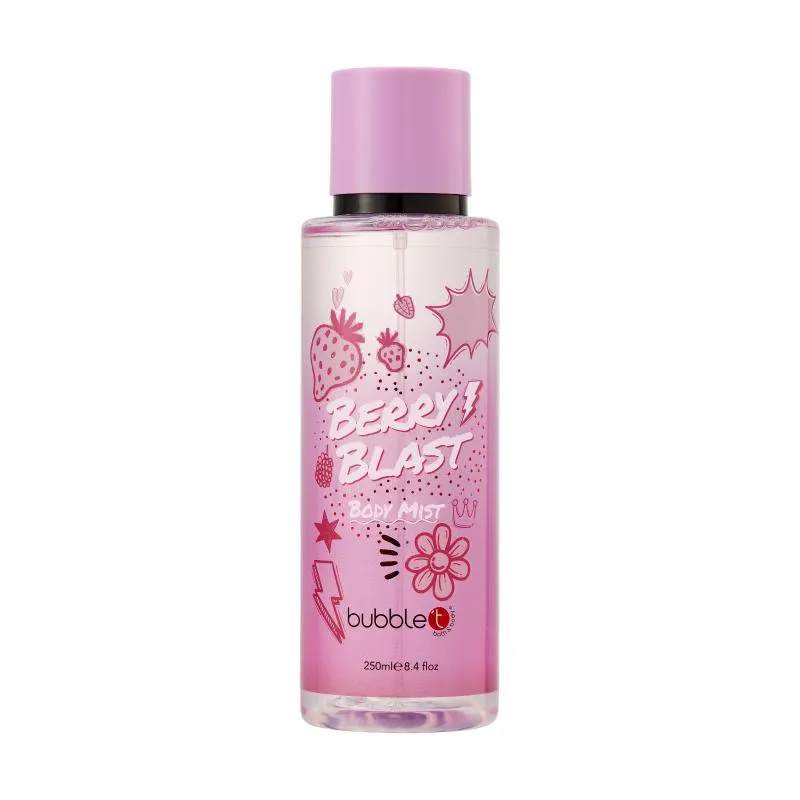 BUBBLE T Brume corporelle Berry Blast 250ml